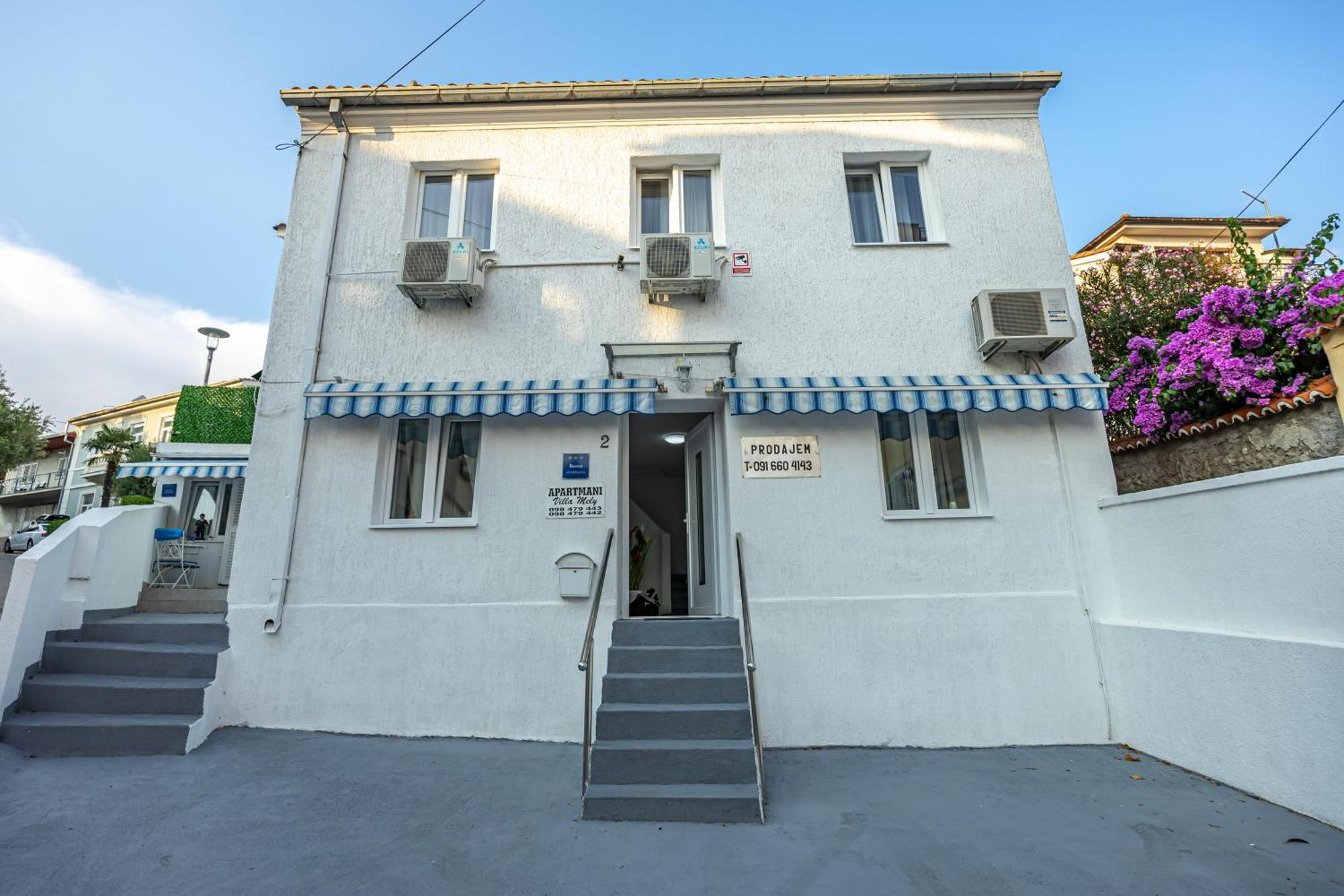 Villa Mely Crikvenica Kvarner מראה חיצוני תמונה
